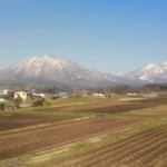 黒姫山と妙高山