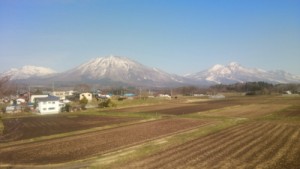 黒姫山と妙高山