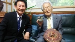 善本知孝先生と中田社長